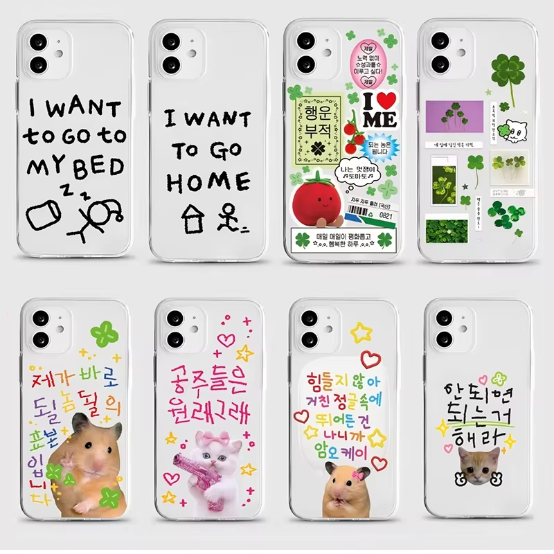 Phone Accessories To Sell - Korean Ins Cute Four Leaf Clover
