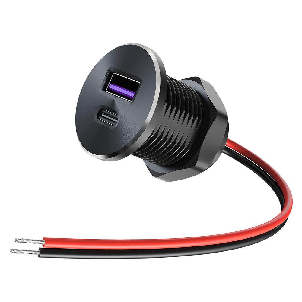 Phone Accessories Charger - Mini Car Charger Dual Fast Charging