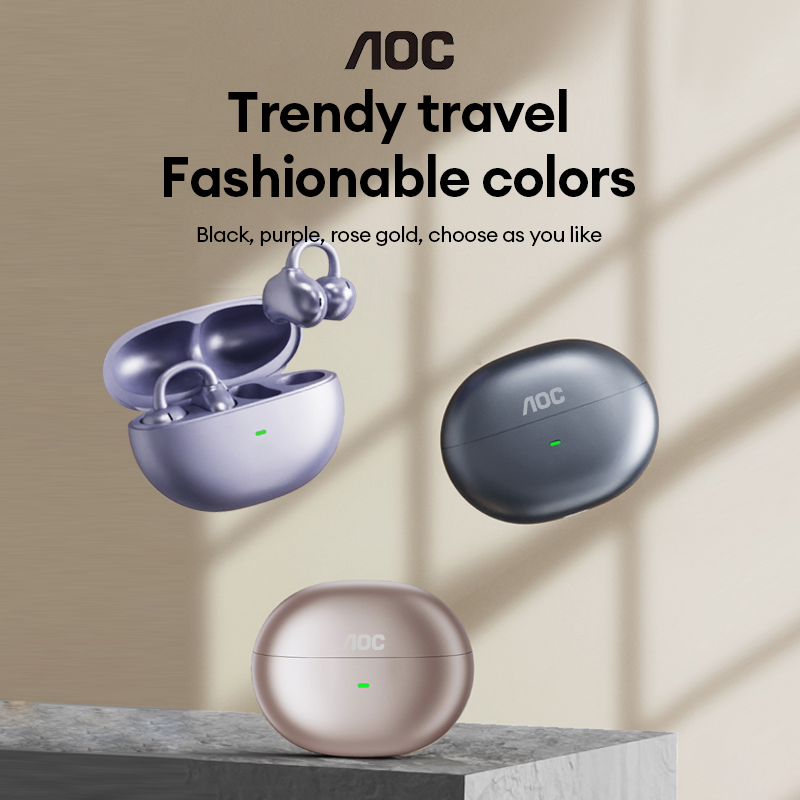 Wireless Earbuds Case - AOC ACD2544 Wireless Bluetooth Ear Clip