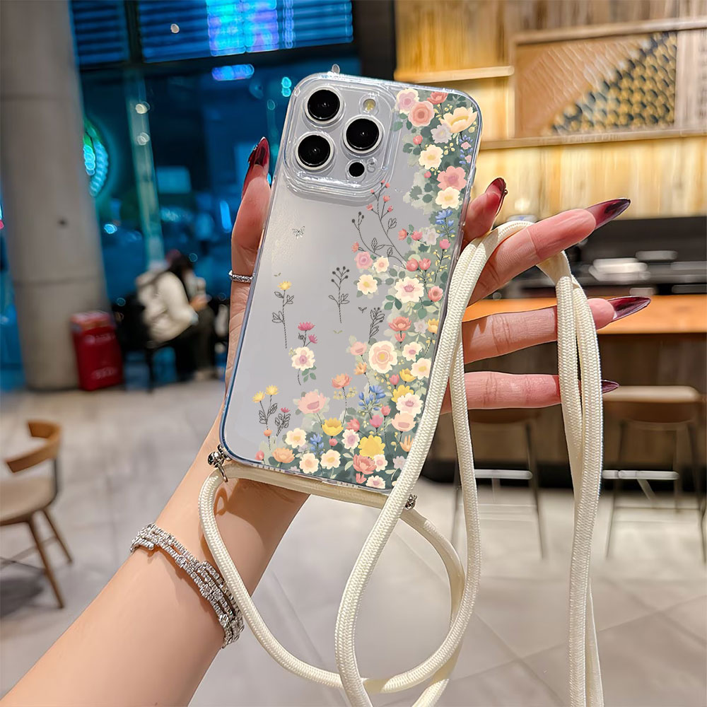 Phone Accessories To Sell - Crossbody Lanyard Strap Phone Case For