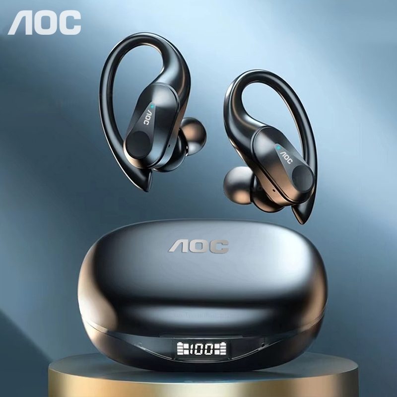Wireless Earbuds Case - Choice AOC Sports Headset Wireless Bluetooth