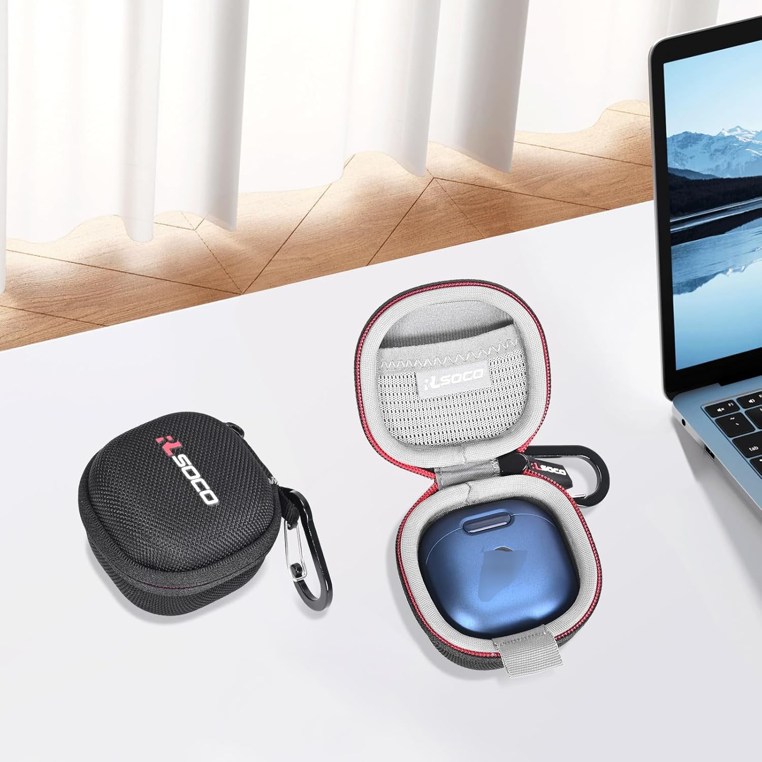 Wireless Earbuds Case - Hard Carrying Case suitable for Anker