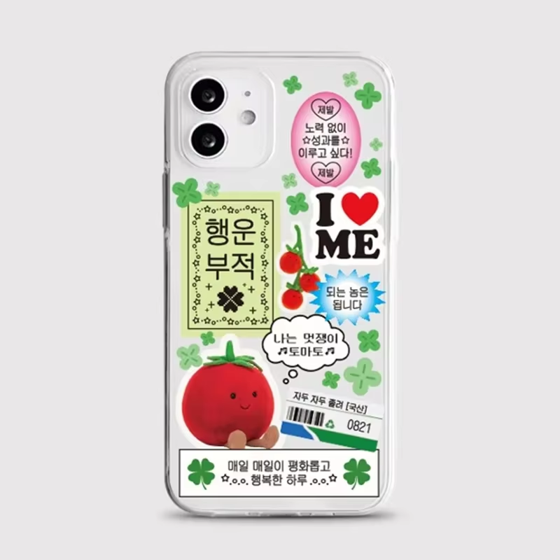 Korean Ins Cute Four Leaf Clov - đánh giá và giá Phone Accessories To Sell