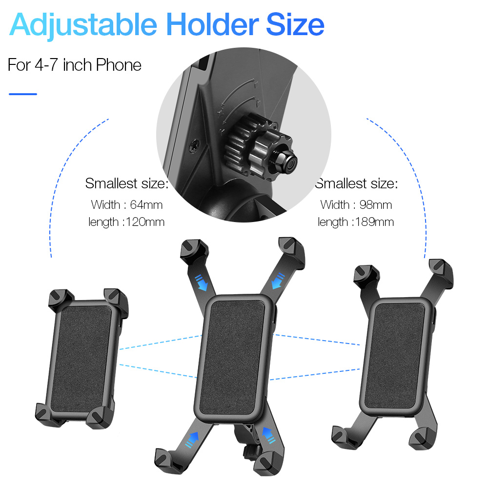360° Adjustable Bike Phone Mou - đánh giá và giá Phone Zone Accessories & Repair Lake Charles La