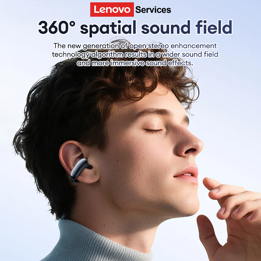 Lenovo LES-108 Bone Conduction - đánh giá và giá Wireless Earbuds Case
