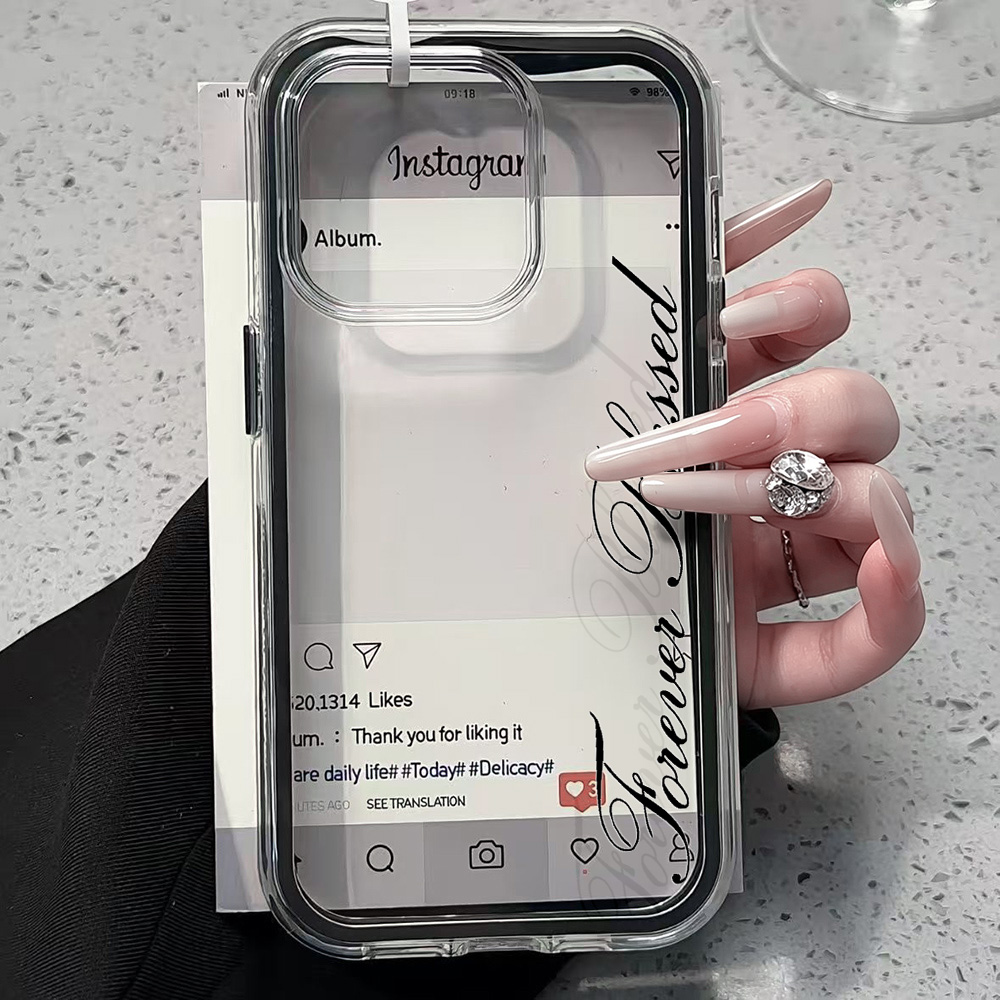 Forever Blessed Simple Clear P - đánh giá và giá Phone Accessories To Sell