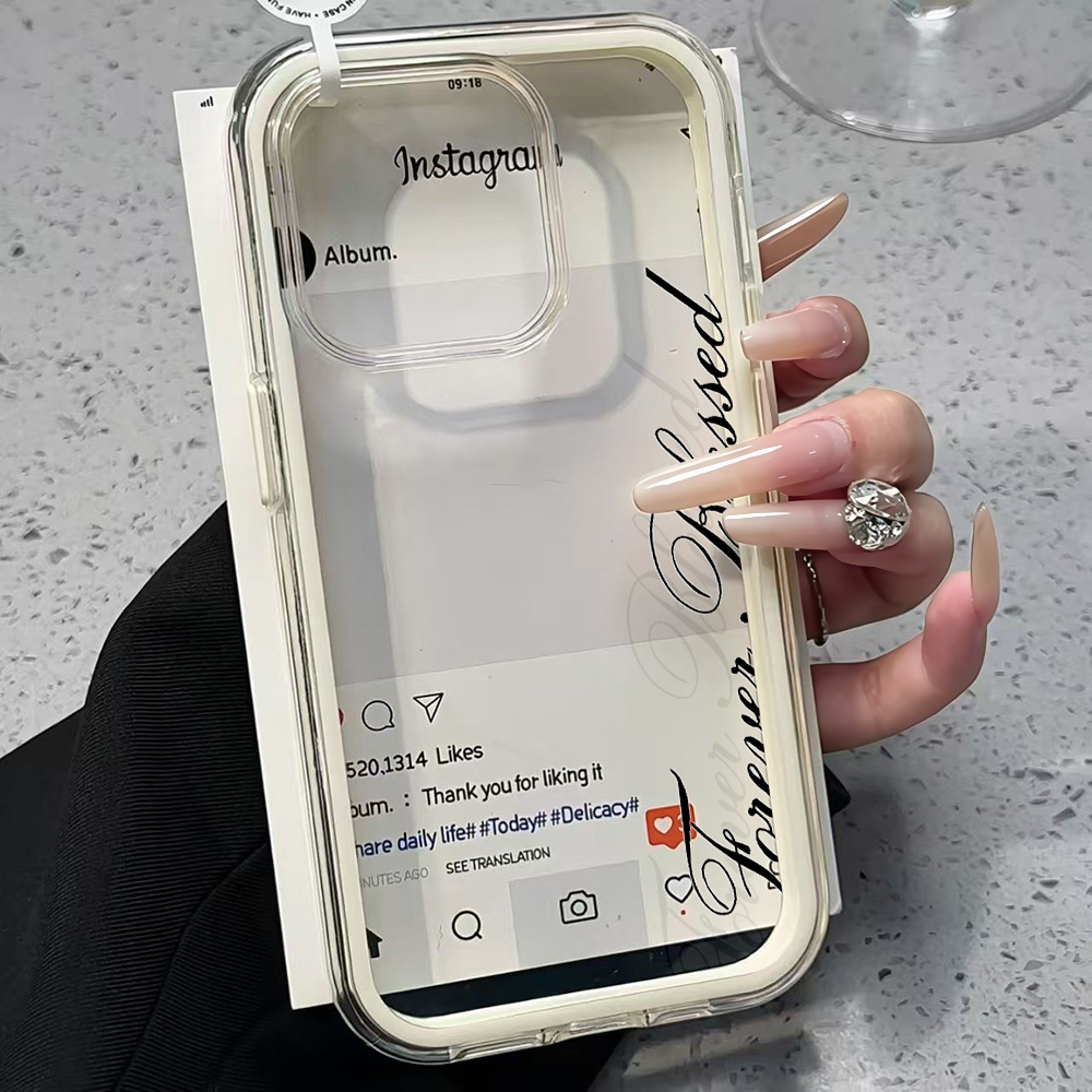 Forever Blessed Simple Clear P - đánh giá và giá Phone Accessories To Sell