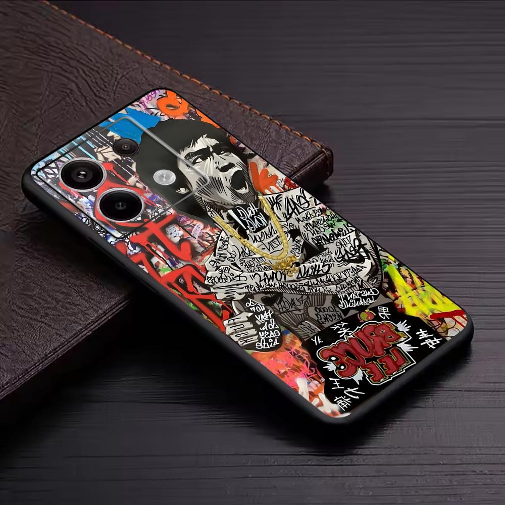 Banksy Graffiti Art  Phone Cas - đánh giá và giá Xiaomi Phone Accessories
