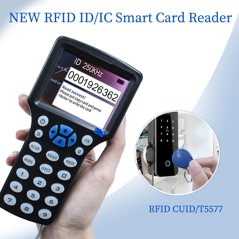 Handheld 10 Frequency RFID NFC - đánh giá và giá Nfc Card Reader