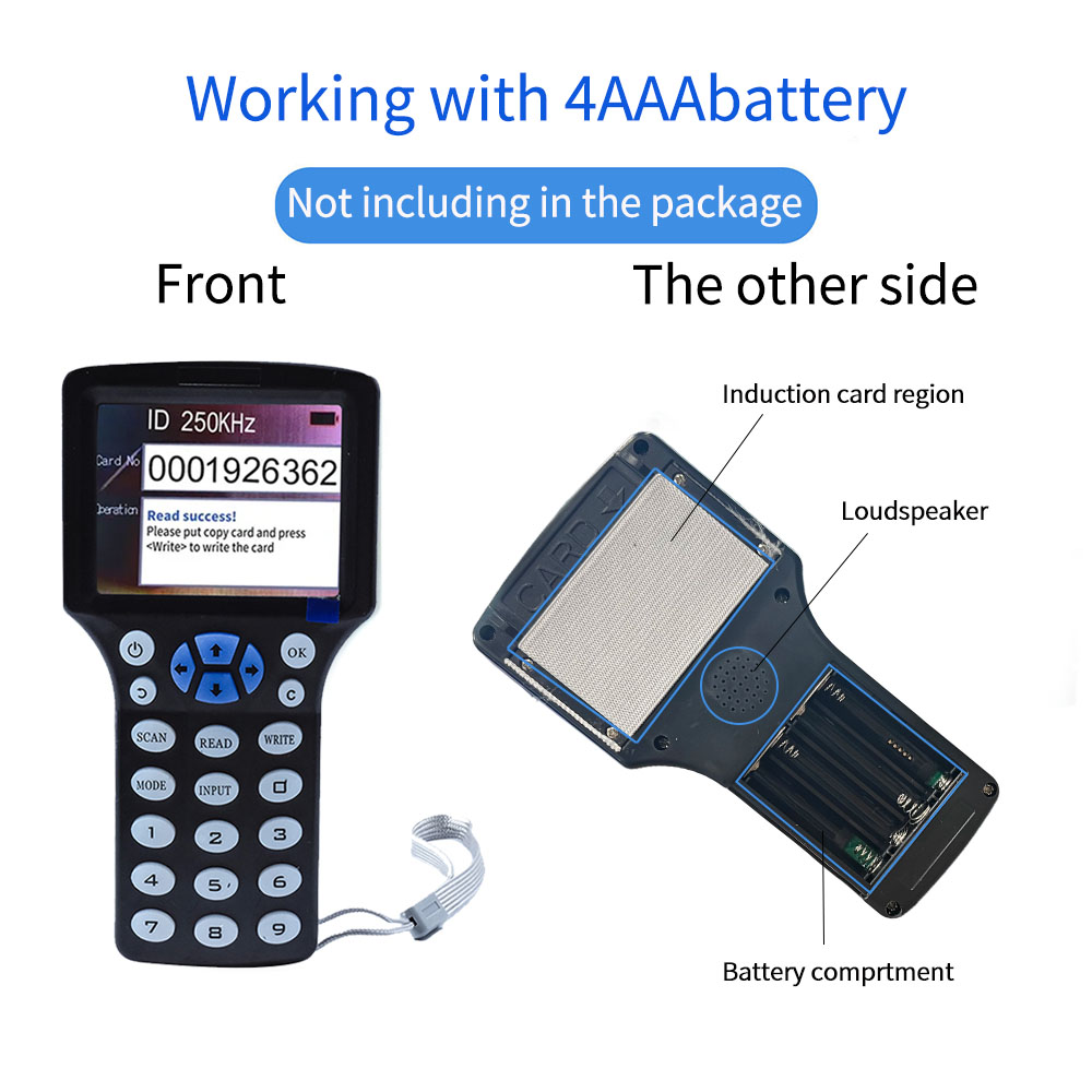 Handheld 10 Frequency RFID NFC - đánh giá và giá Nfc Card Reader