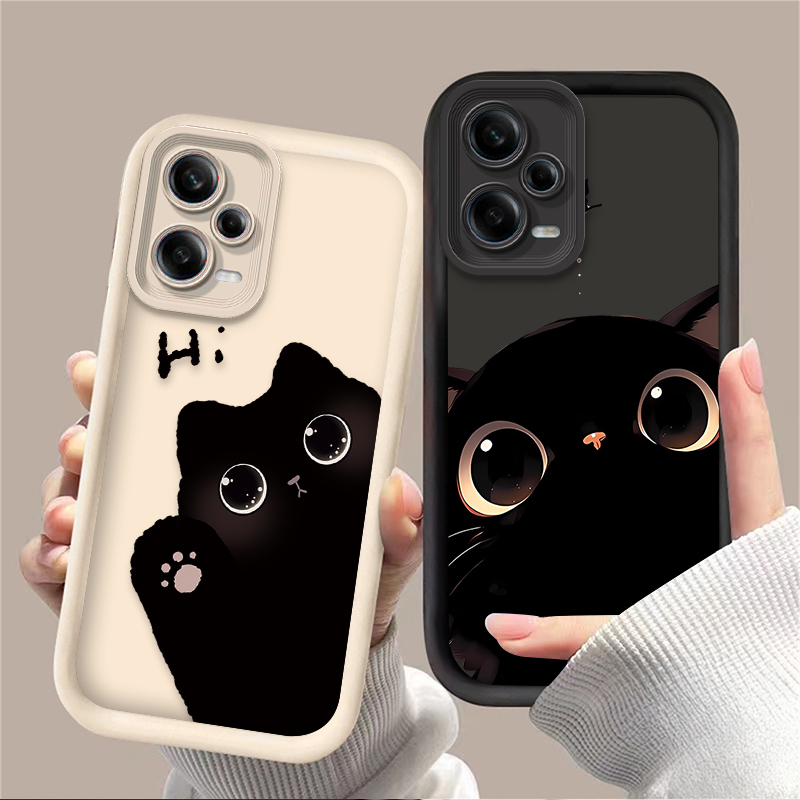 Lovely Big Eyed Cat Phone Case - đánh giá và giá Xiaomi Phone Accessories