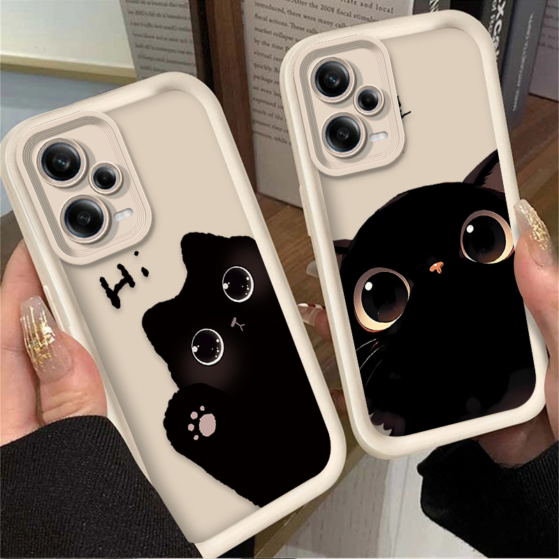 Lovely Big Eyed Cat Phone Case - đánh giá và giá Xiaomi Phone Accessories