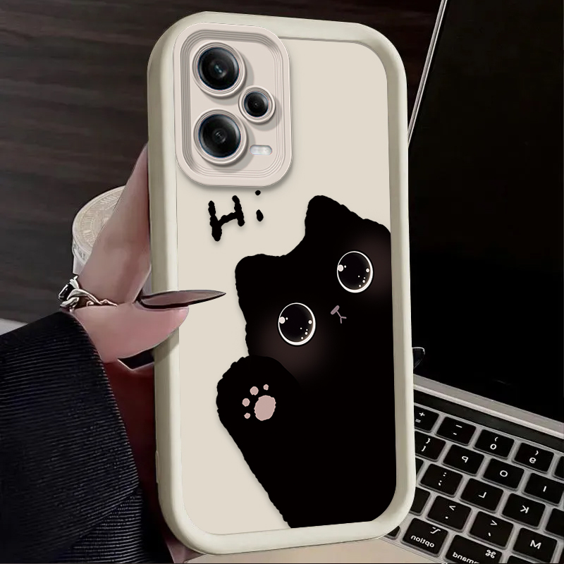 Lovely Big Eyed Cat Phone Case - đánh giá và giá Xiaomi Phone Accessories