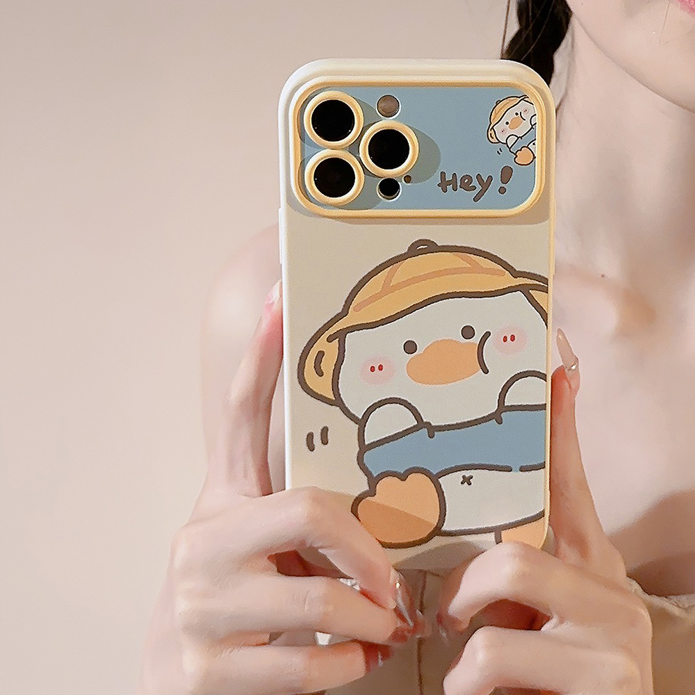 Korean Cartoon Yellow Duck Pho - đánh giá và giá Phone Accessories To Sell