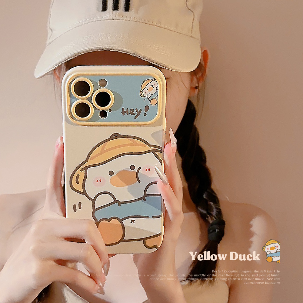 Korean Cartoon Yellow Duck Pho - đánh giá và giá Phone Accessories To Sell