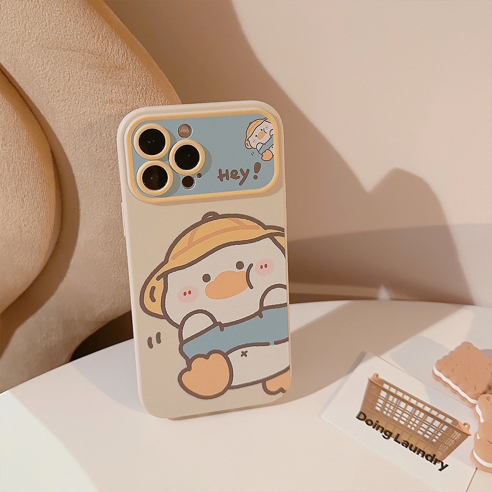 Korean Cartoon Yellow Duck Pho - đánh giá và giá Phone Accessories To Sell