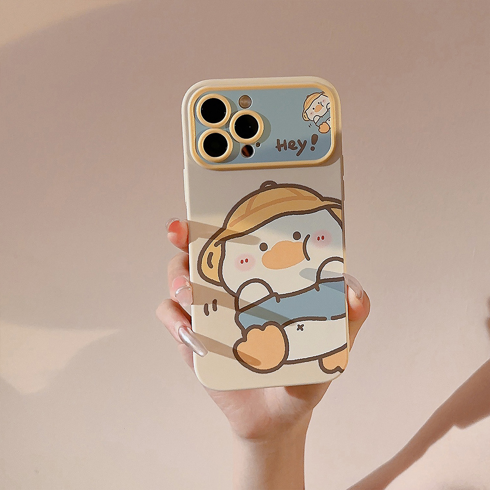 Korean Cartoon Yellow Duck Pho - đánh giá và giá Phone Accessories To Sell