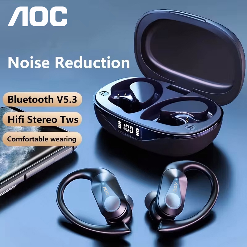 Choice AOC Sports Headset Wire - đánh giá và giá Wireless Earbuds Case