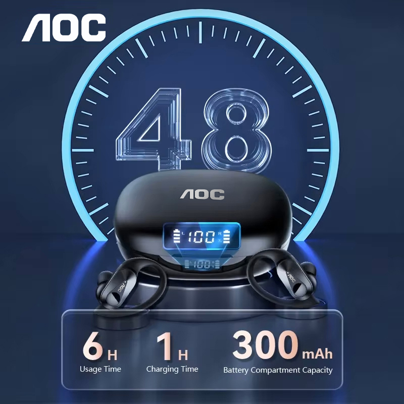 Choice AOC Sports Headset Wire - đánh giá và giá Wireless Earbuds Case