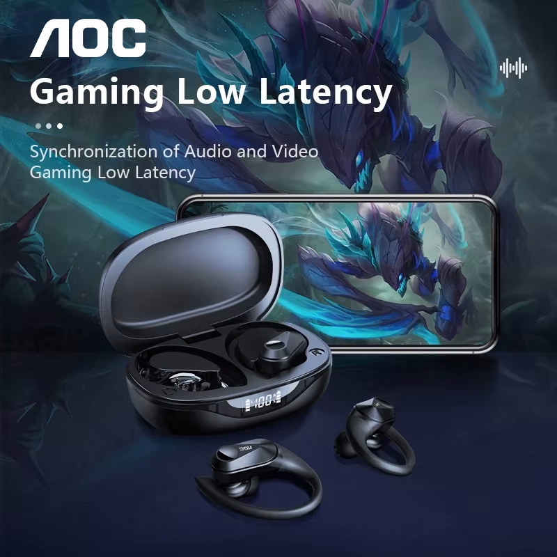 Choice AOC Sports Headset Wire - đánh giá và giá Wireless Earbuds Case