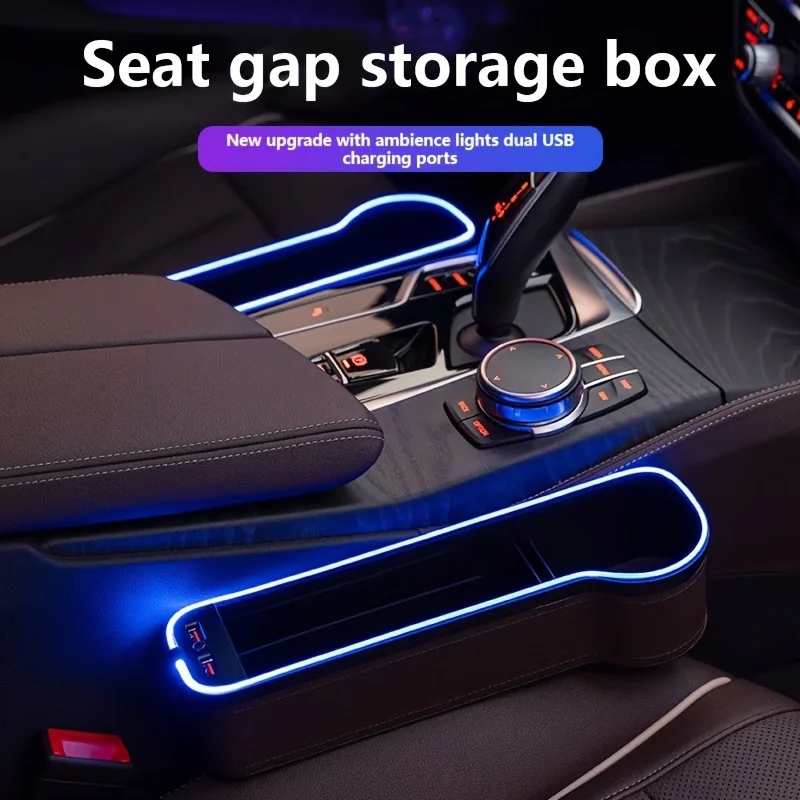 2-In-1 Car Seat Gap Organizer  - đánh giá và giá Phone Accessories Charger
