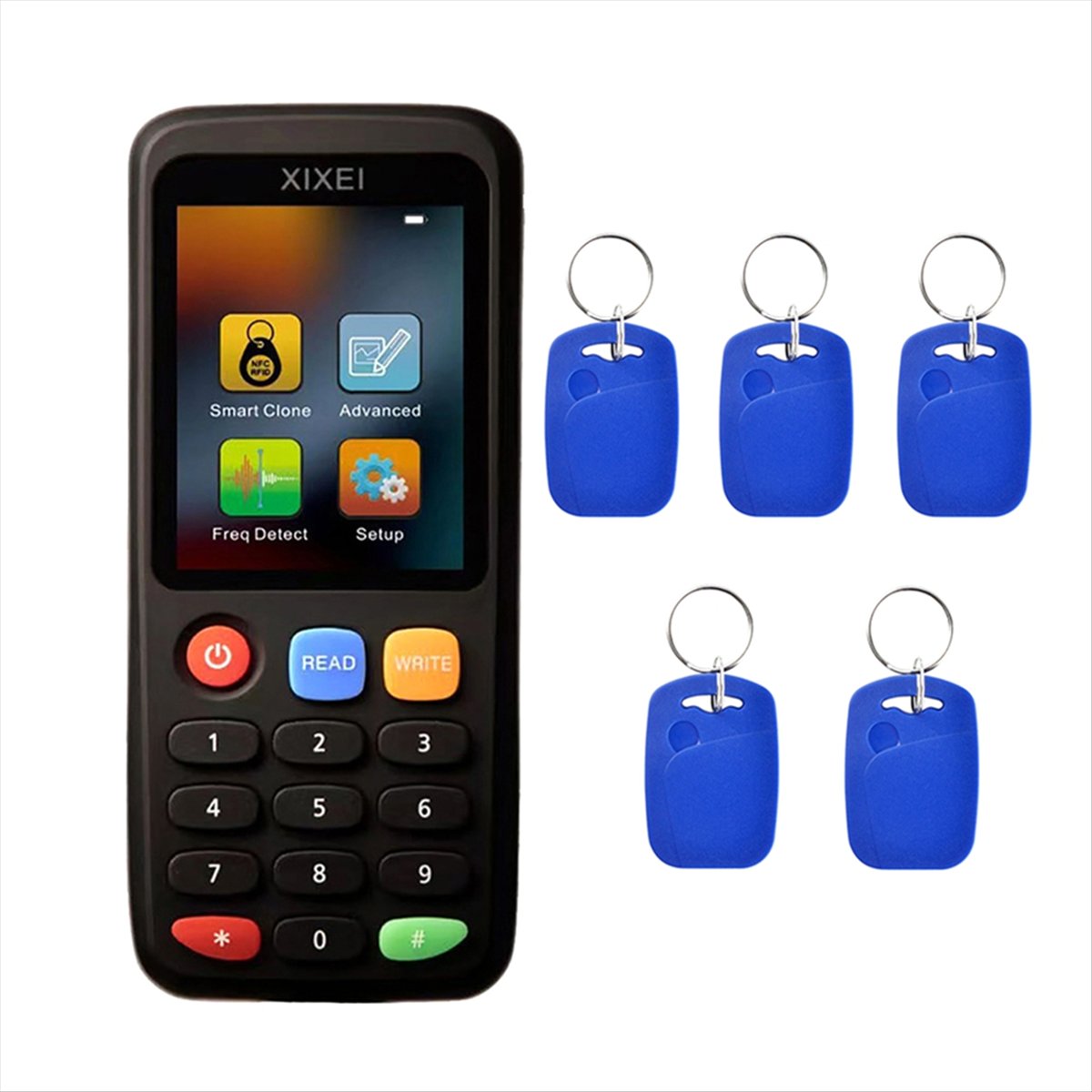 ABGN X7 NFC Decoder Duplicator - đánh giá và giá Nfc Card Reader