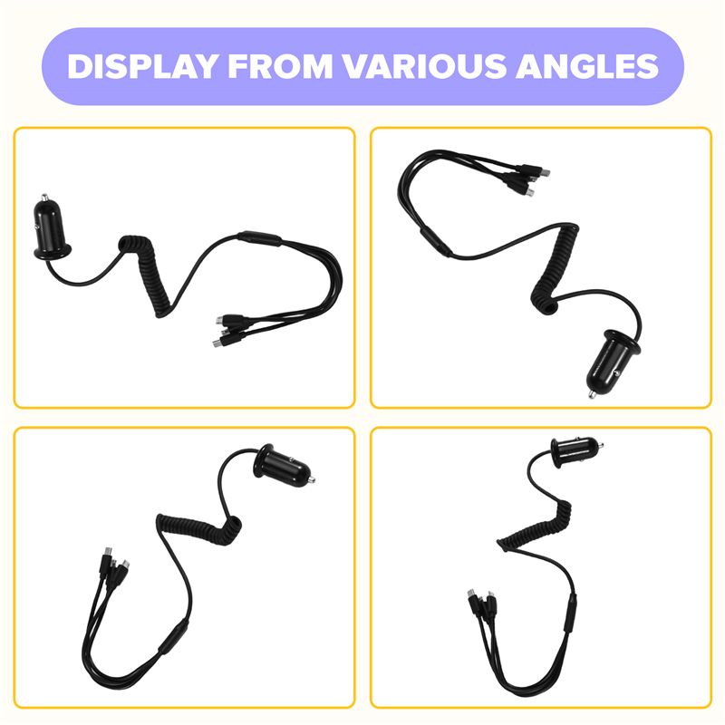 Car Adapter Accessories 3 Inte - đánh giá và giá Phone Accessories For Android