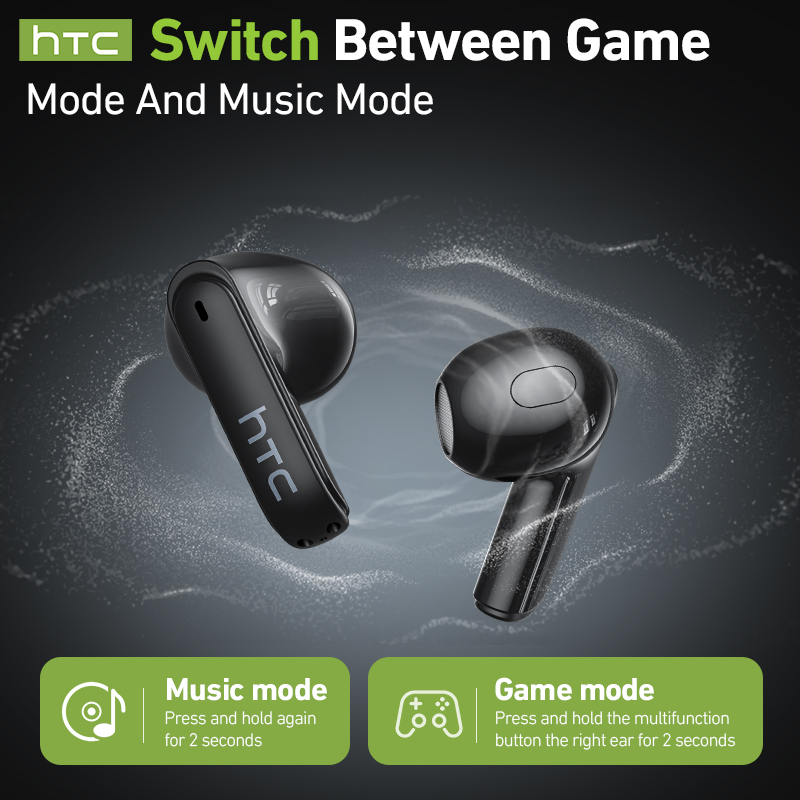 hTC Wireless Gaming Earbuds LC - đánh giá và giá Wireless Earbuds Case