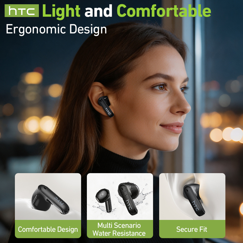 hTC Wireless Gaming Earbuds LC - đánh giá và giá Wireless Earbuds Case