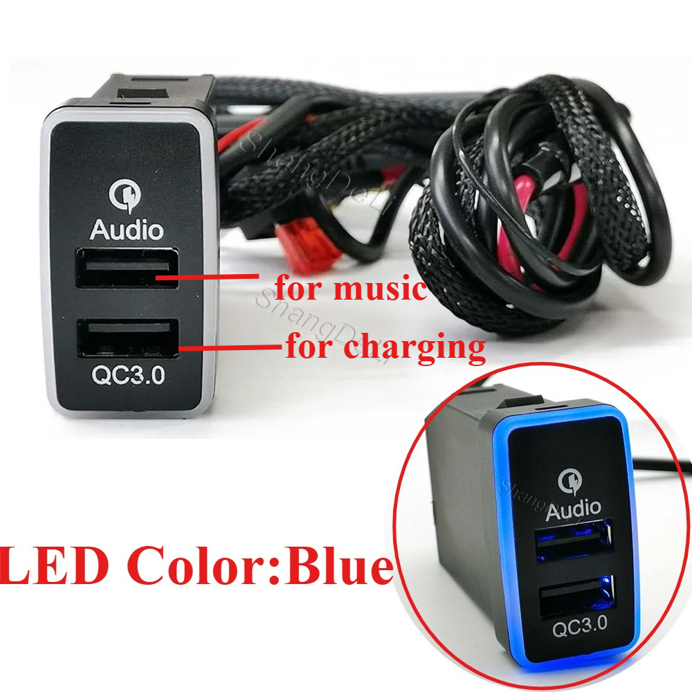 12V/24V Fit For Toyota FJ Crui - đánh giá và giá Phone Accessories Charger