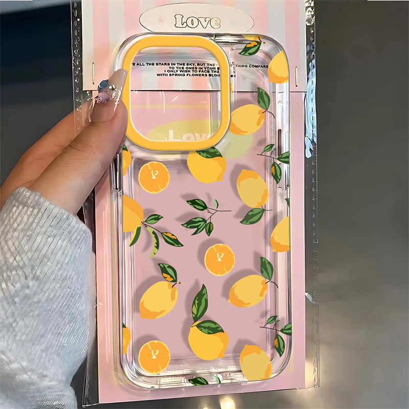 Protection Summer Fruit Lemon  - đánh giá và giá Xiaomi Phone Accessories